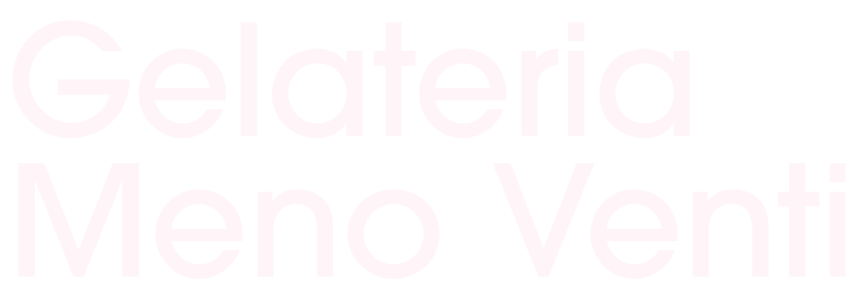 Logo word mark white