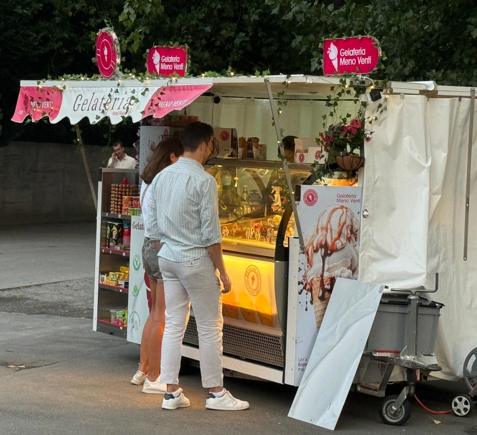 Gelateria Meno Venti  truck