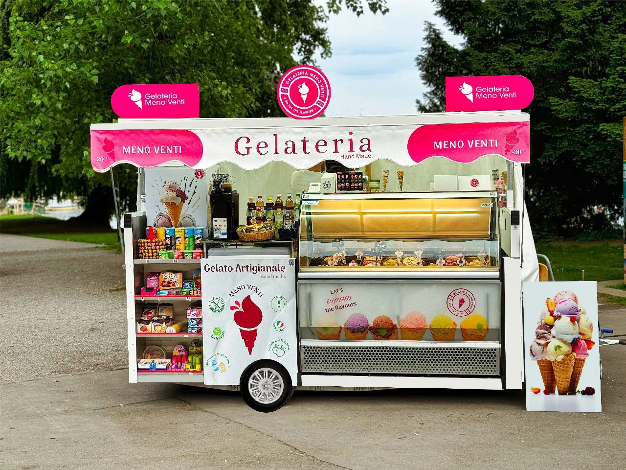 Gelateria Meno Venti  truck